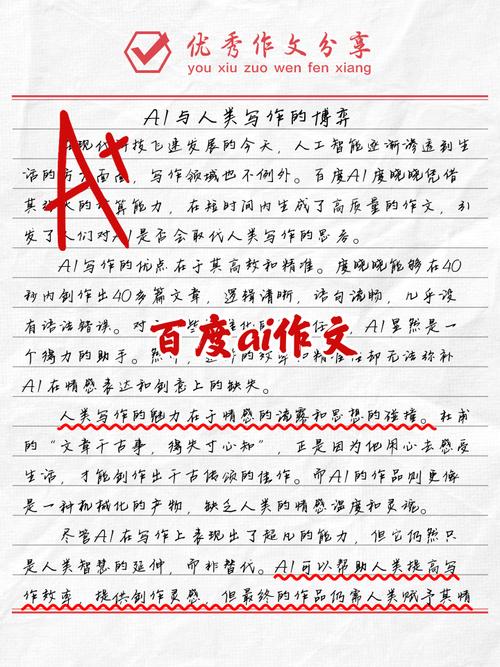 写作文百度AI,我的写作小助手,你值得信赖!