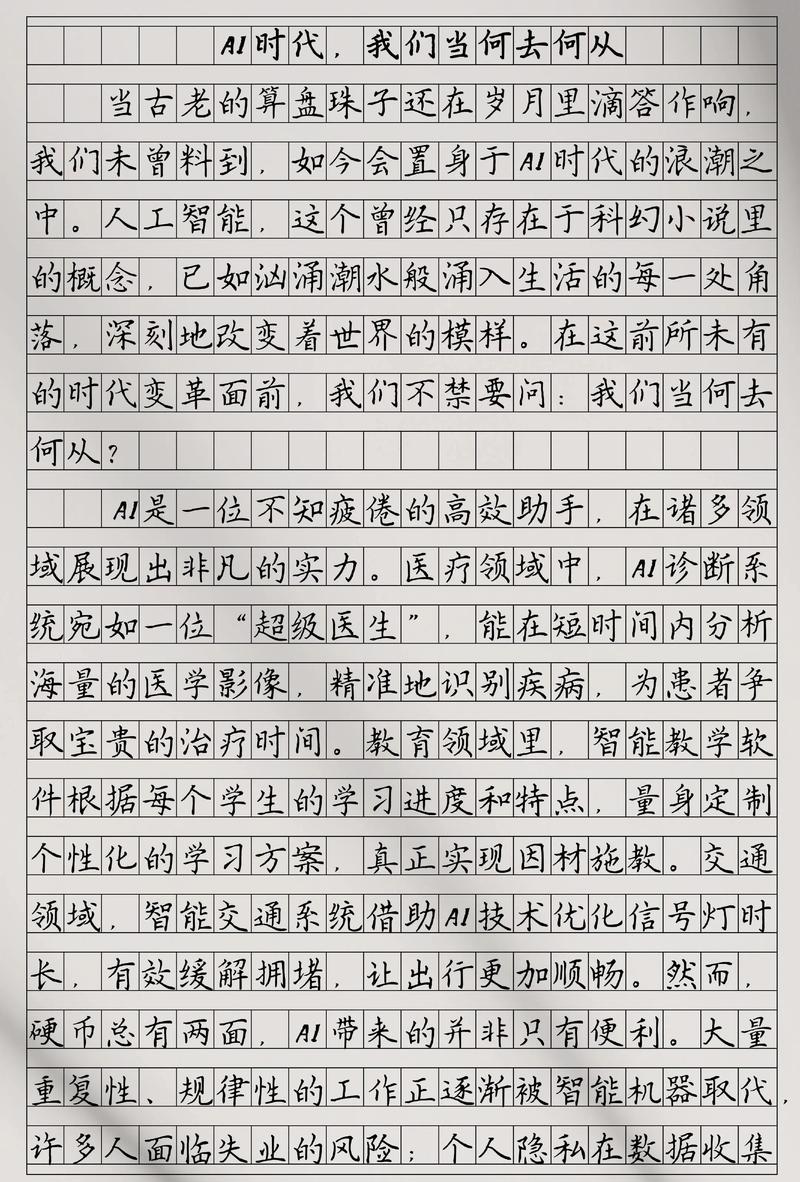 AI作文写作文档助手,我的写作小秘书