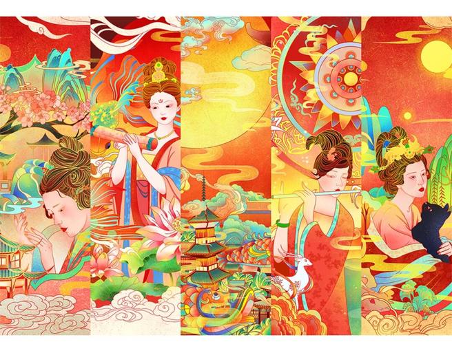 国潮插画设计研究开题报告，从潮流视角洞察国潮插画的艺术魅力与发展前景